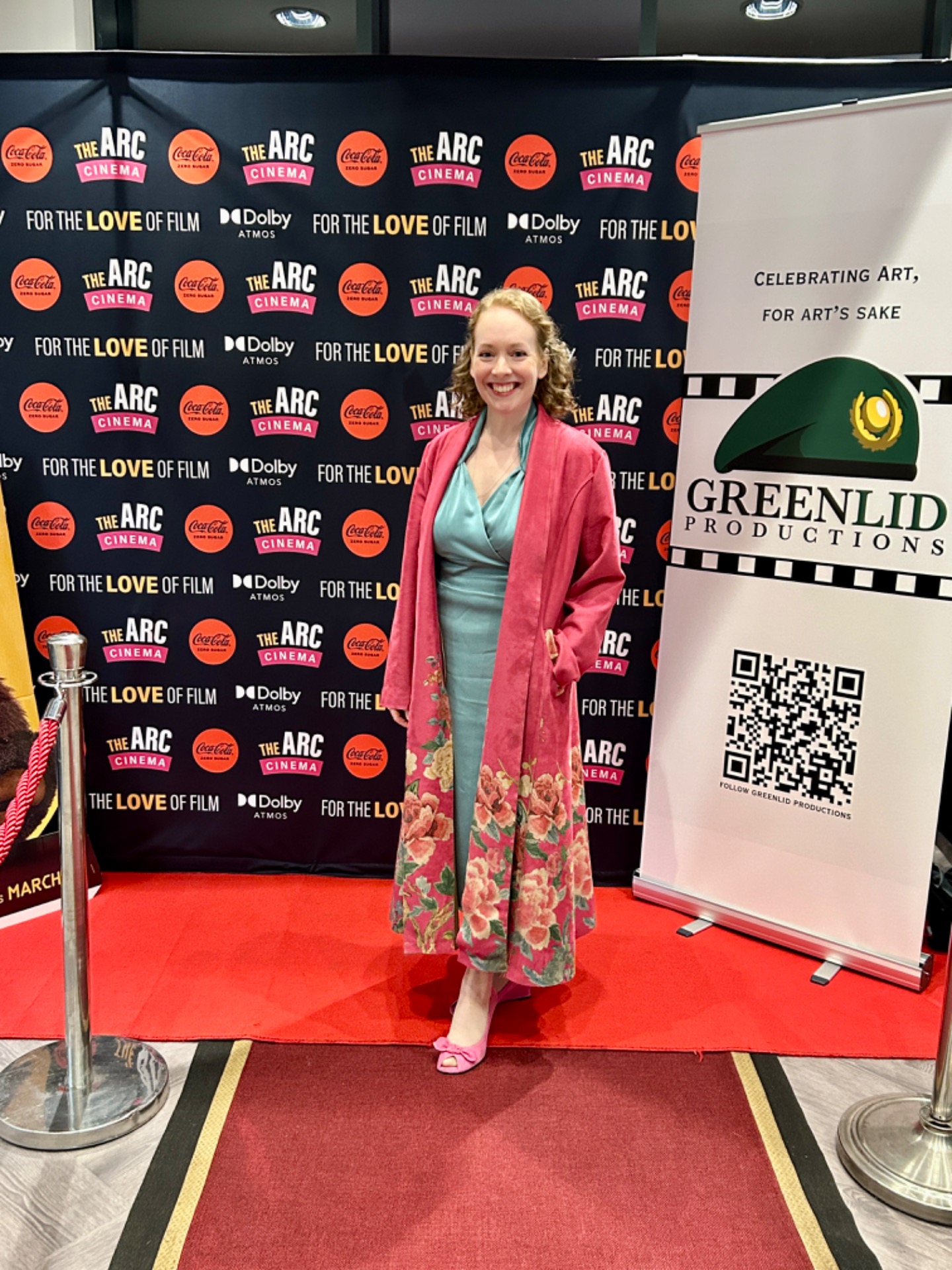 Amy appearing at The Friendly Film Festival (2026) - photo credit: Caroline Nash